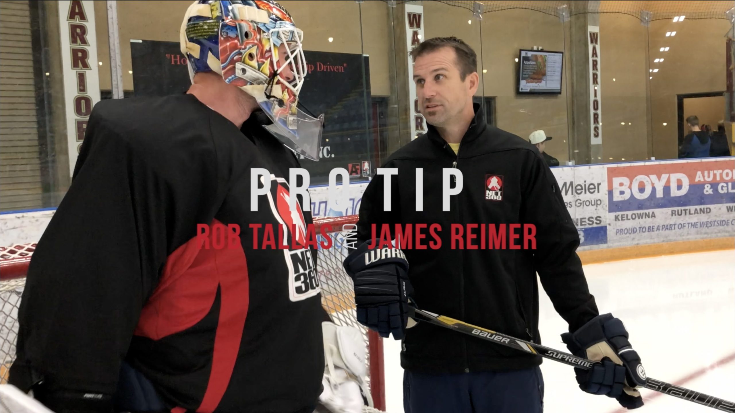 Pro Tip: Puckhandling on the Backside Post