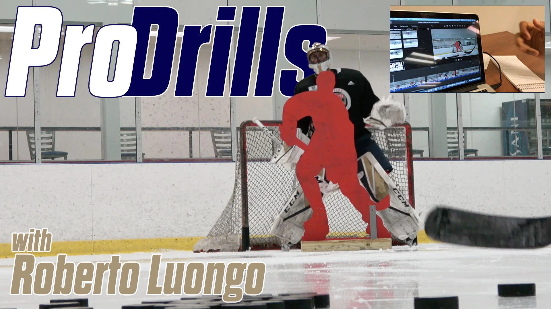 Pro-Drills: Luongo uses screens to work on patience, shifting into shots