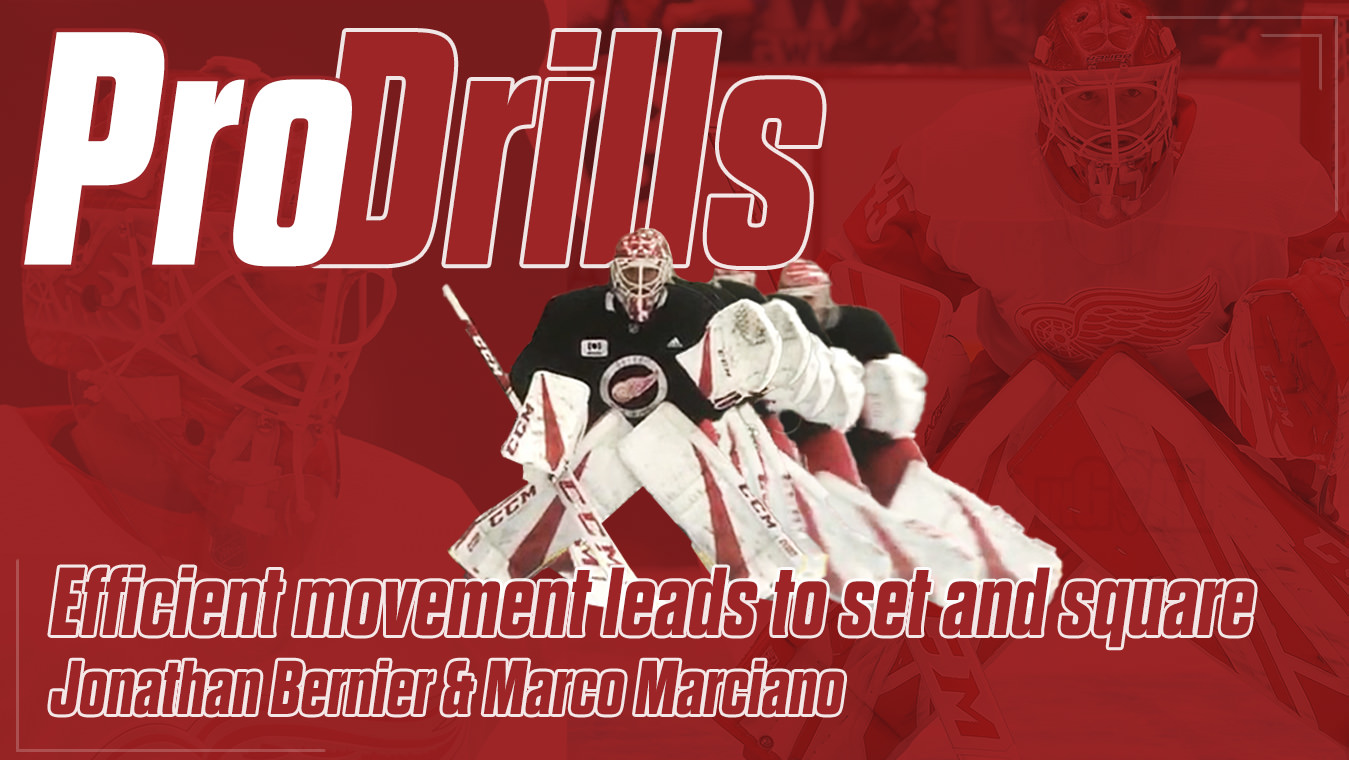Pro Drills: Jonathan Bernier and Marco Marciano