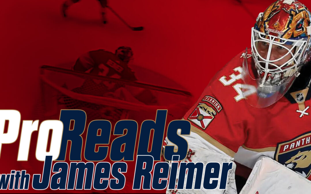 James Reimer Pro Reads: Defensive breakdown leads to difficult desperation save