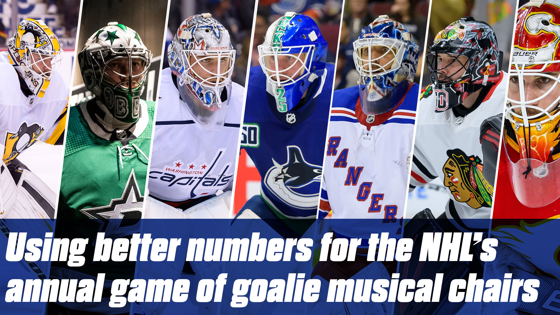 Using better numbers for the NHL’s annual game of goalie musical chairs