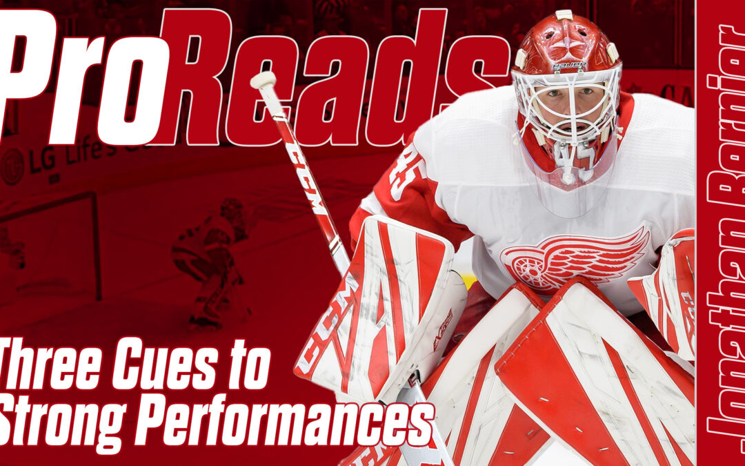 Jonathan Bernier Pro Read 6: Bernier’s three cues in action vs. Leafs