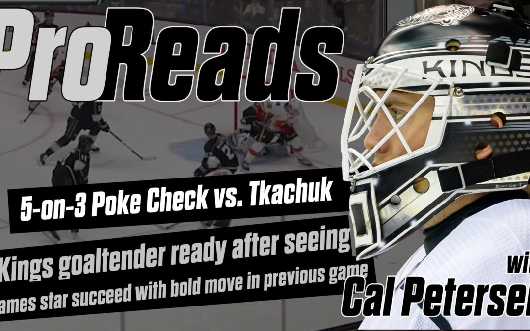 Cal Petersen Pro Reads: Depth Decisions on a 5-on-3 and Protecting the Paint with your Stick in Tight: