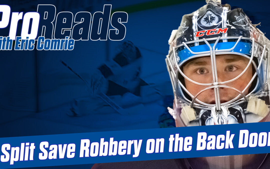 Eric Comrie Pro-ReadReading the Backdoor Pass vs. Sabres Powerplay