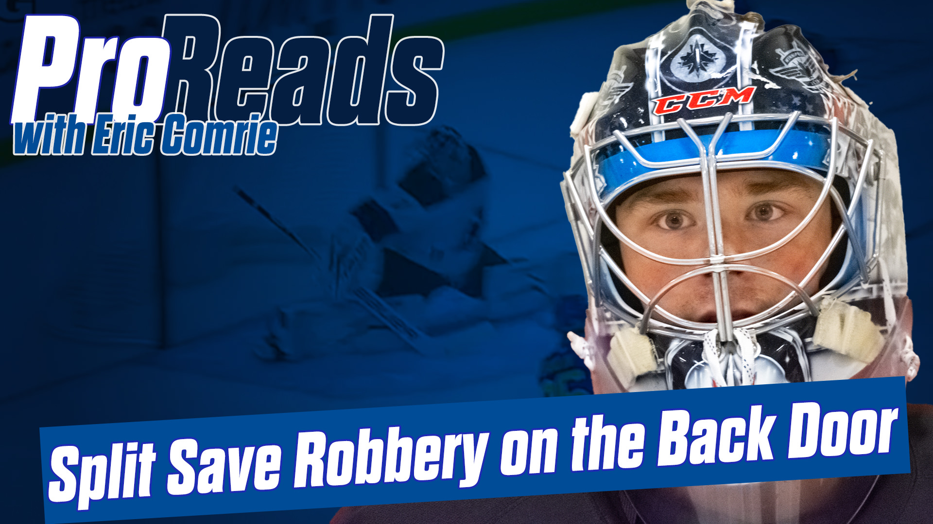 Eric Comrie Pro-ReadReading the Backdoor Pass vs. Sabres Powerplay