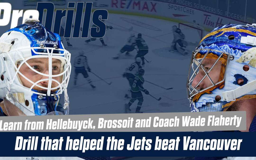 Brossoit Flaherty, Helleybuyck and the lateral drill that won Jets a game