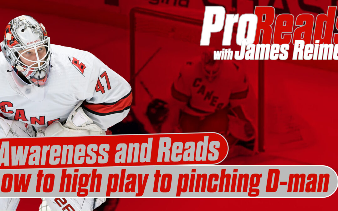 James Reimer ProRead – Pass out to Pinching D-man