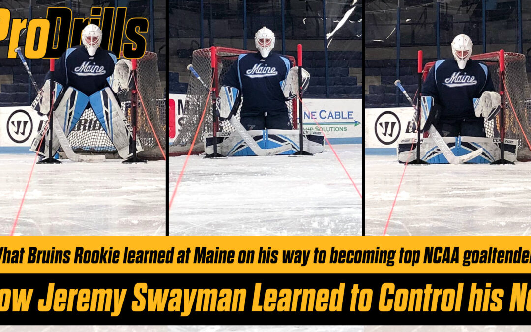 How Jeremy Swayman Learned to Control his Net