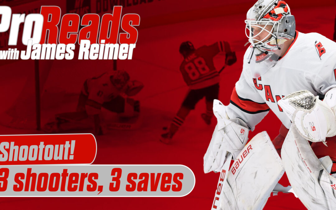 James Reimer on the Shootout