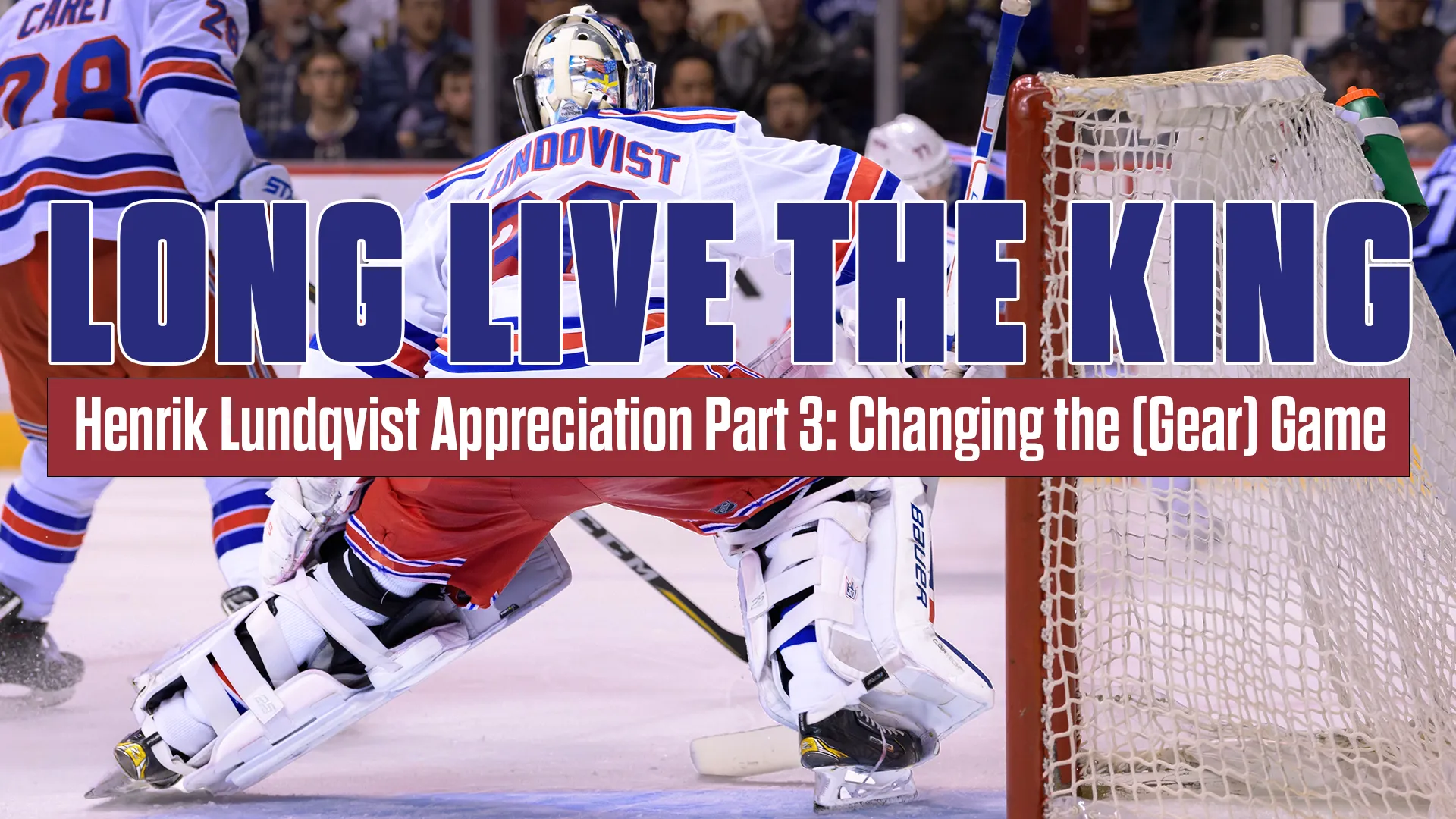 Carey Rie looking down ice close up