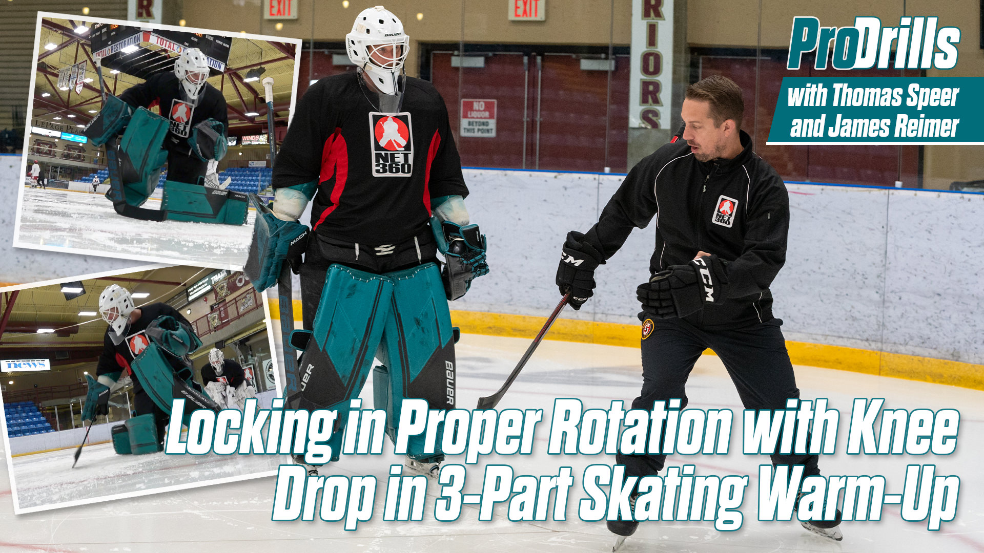 Pro Drills with James Reimer and Thomas Speer (and Beck Warm)