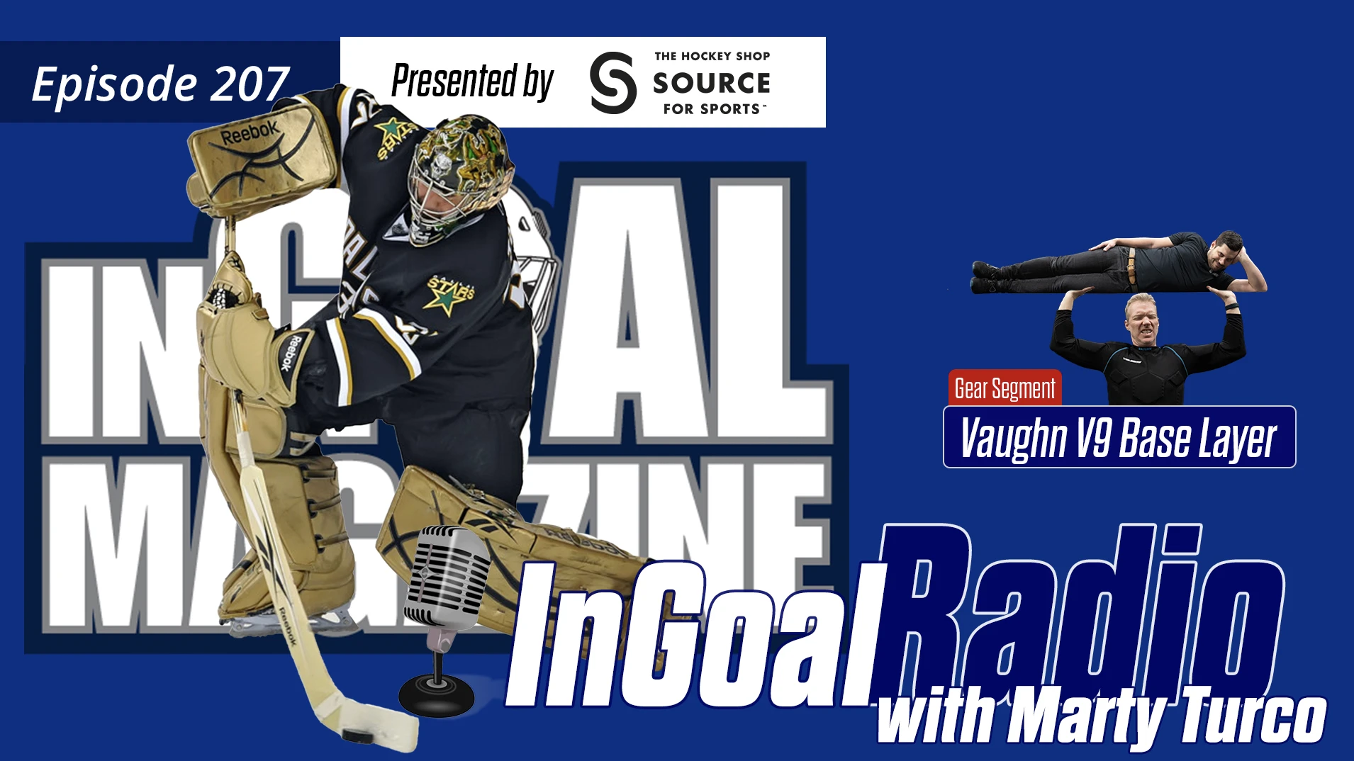 InGoal Radio Episode 207with Marty Turco