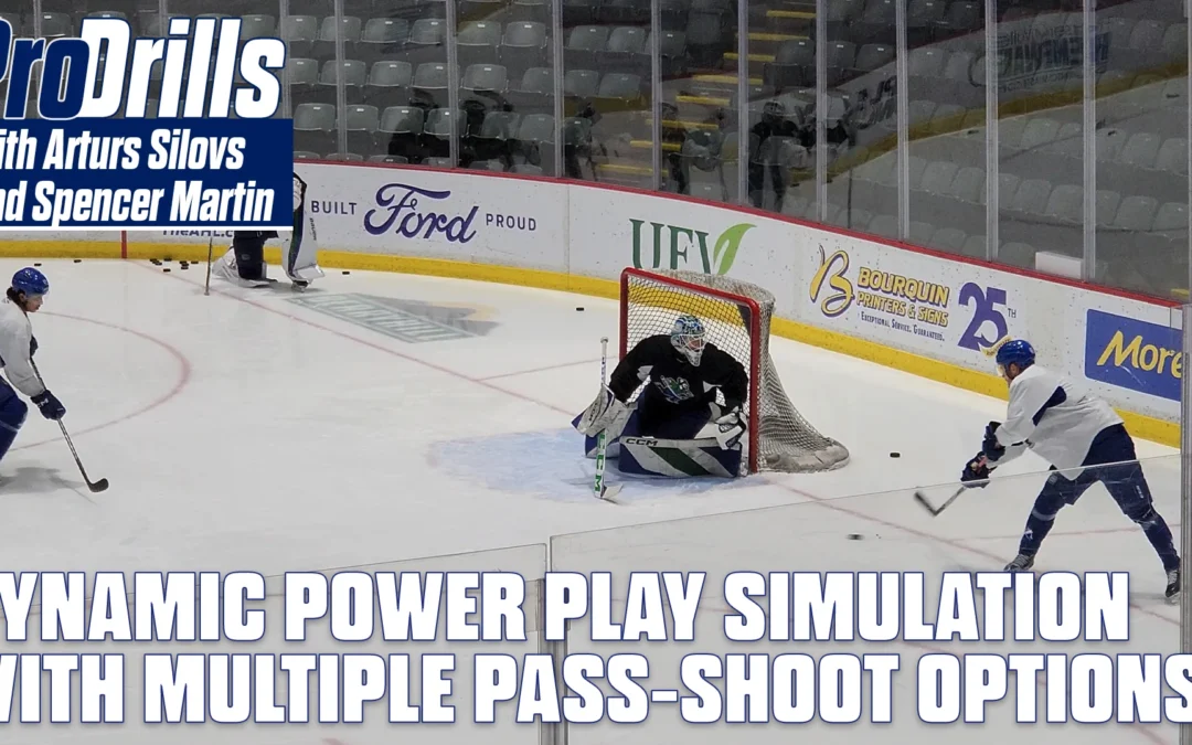Pro Drills with Arturs Silovs and Spencer Martin