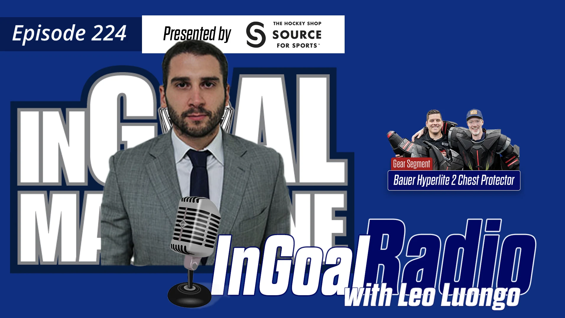InGoal Radio Episode 224with Leo Luongo
