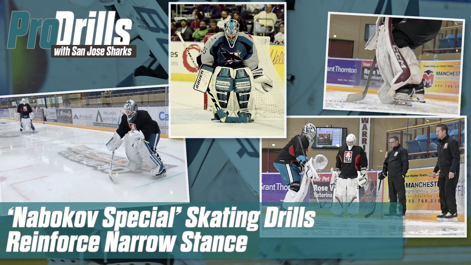 Pro Drills with San Jose Sharks