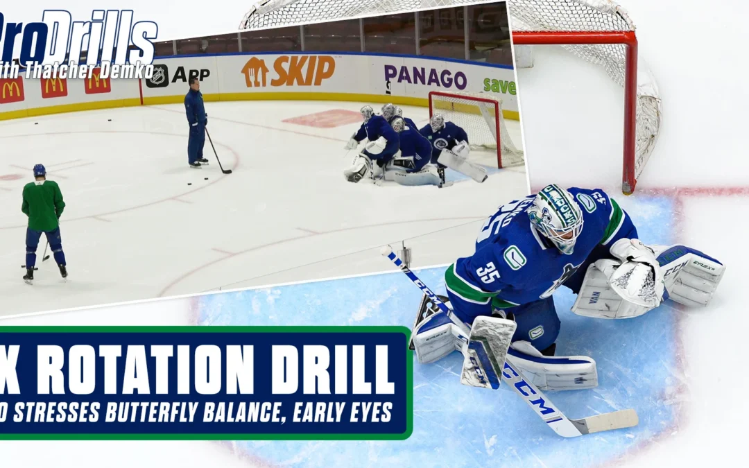 Four Times Rotation added to Game Day Routine by Canucks goalie Thatcher Demko