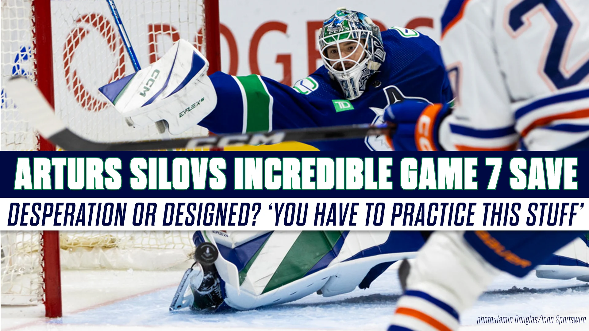 Arturs Silovs Incredible Game 7 Save