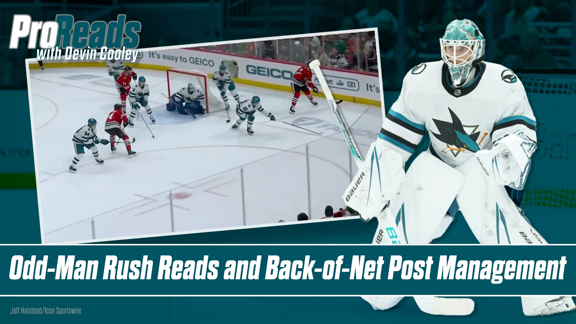 Devin Cooley PR 2 Odd-Man Rush Reads and Back-of-Net Post Management feature