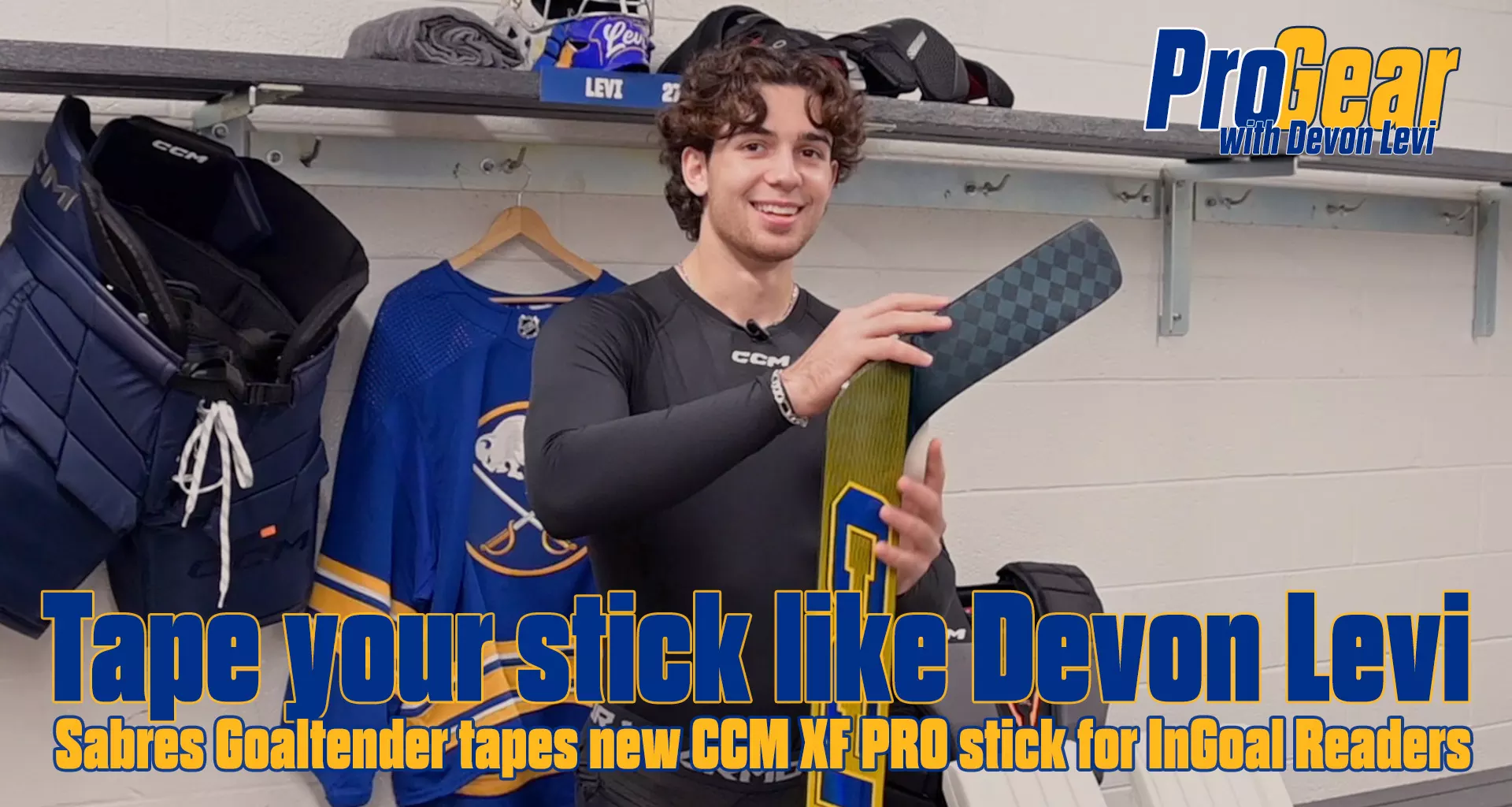 Tape Your Stick like Devon Levi