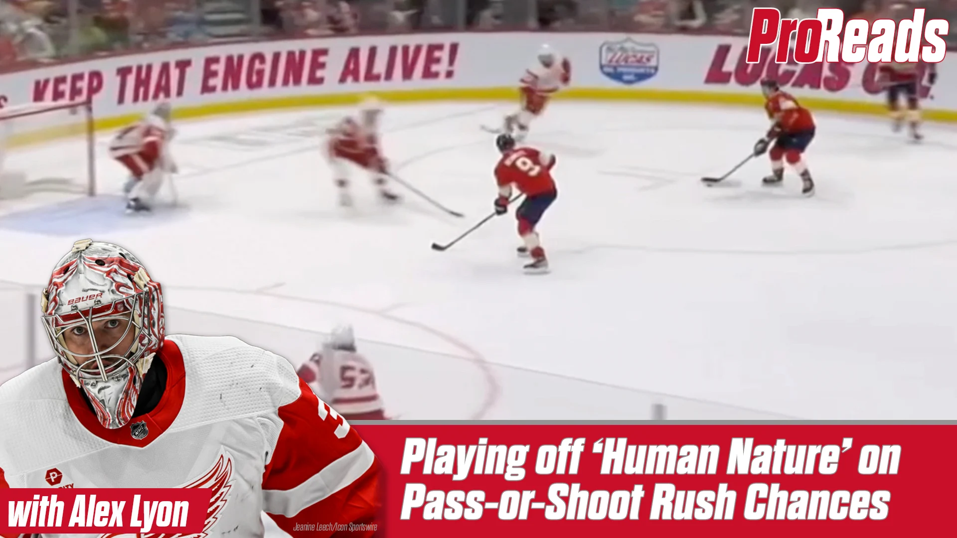 Alex Lyon Pro Read 3 Playing off ‘Human Nature’ on Pass-or-Shoot Rush Chances feature image