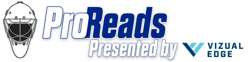 Pro Reads Section Header presented by Vizual Edge
