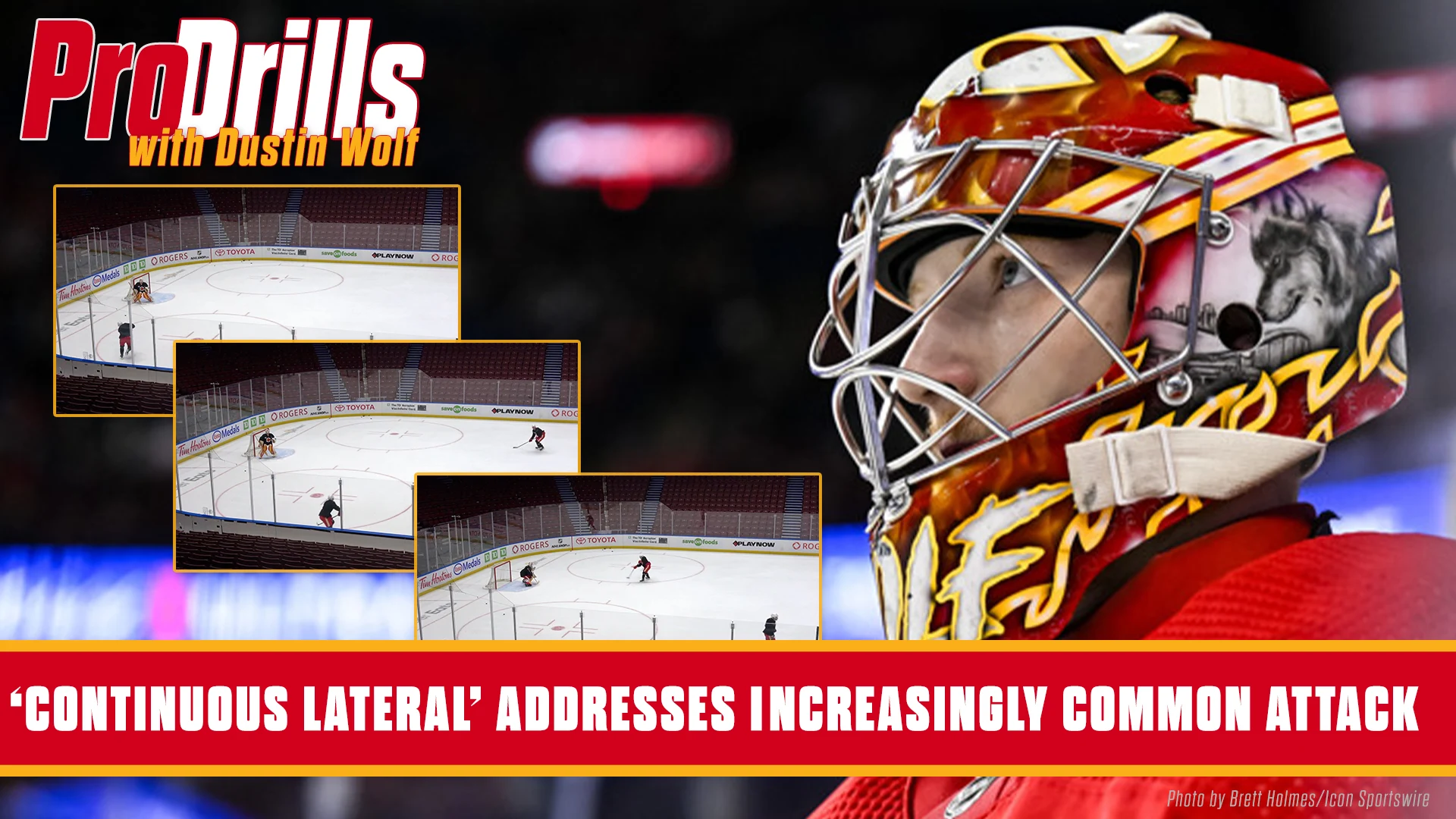ProDrills with Dustin Wolf and Calgary Flames Goalie Coach Jason LaBarbera