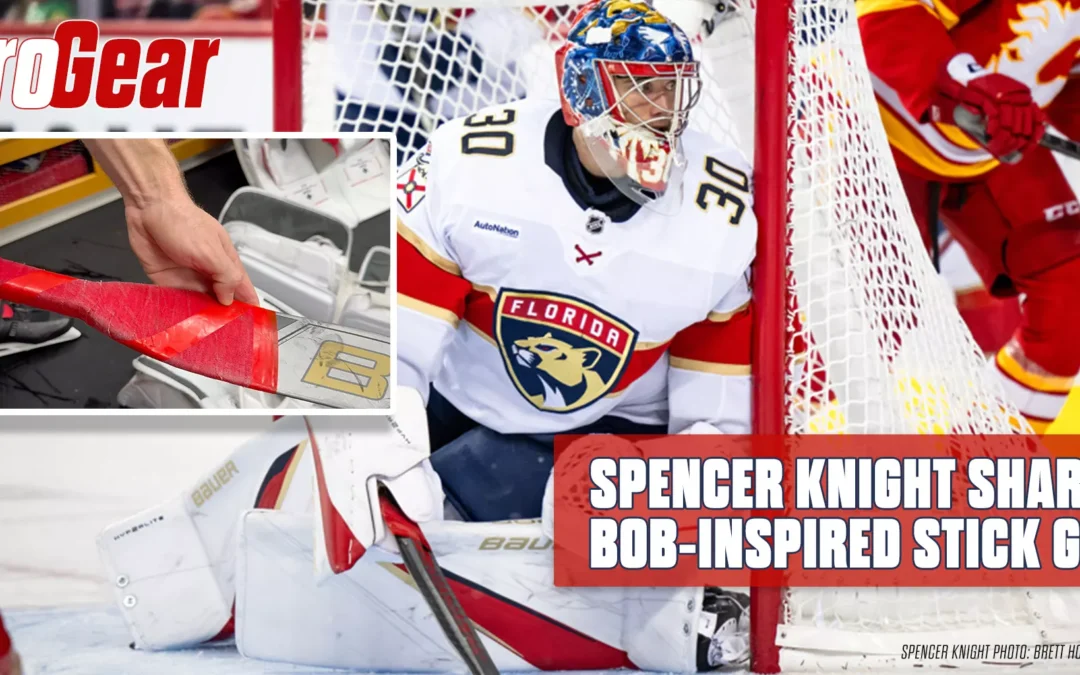 Spencer Knight shares Bob-Inspired Stick Grip