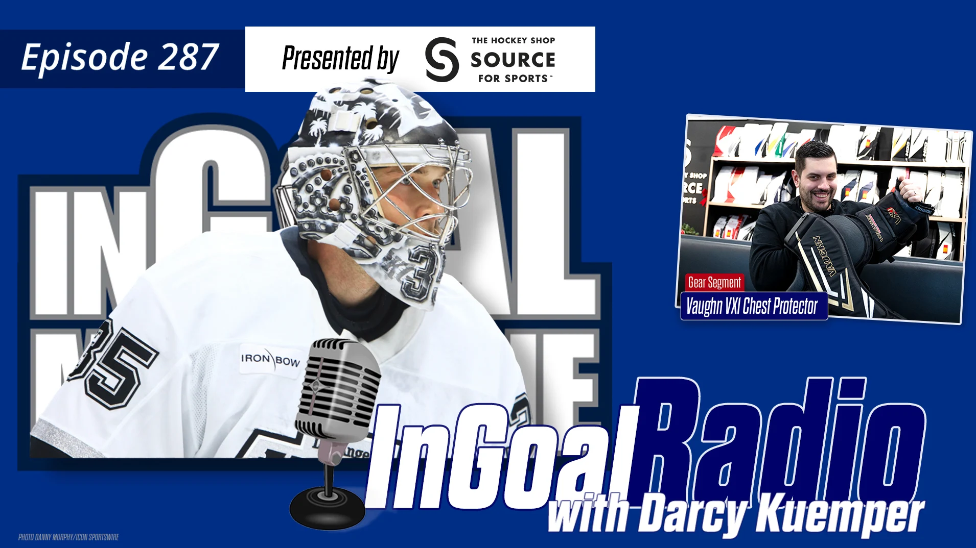 InGoal Radio Episode 287 with Stanley Cup-winning goalie Darcy Kuemper of the Los Angeles Kings