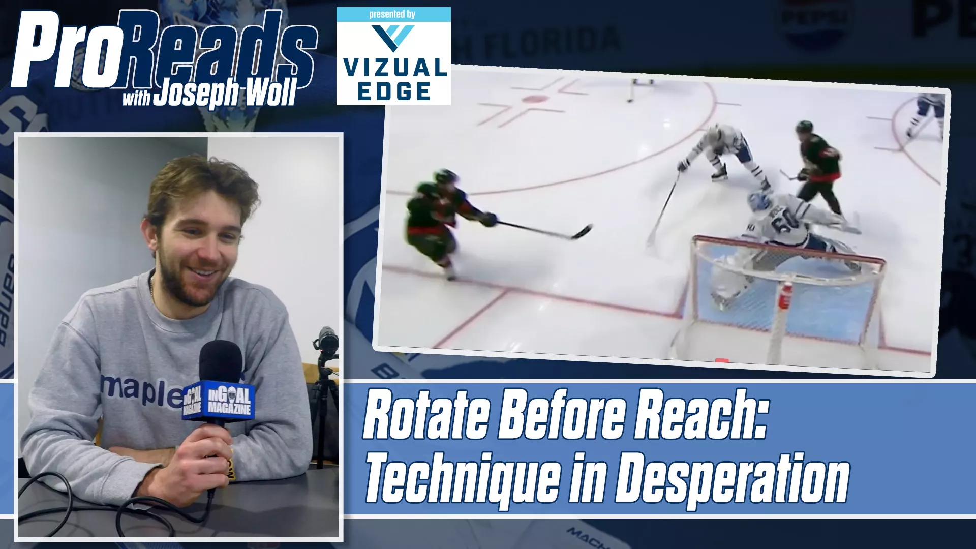 feature image: Joseph Woll PR 15 Rotate Before Reach_ Technique in Desperation_