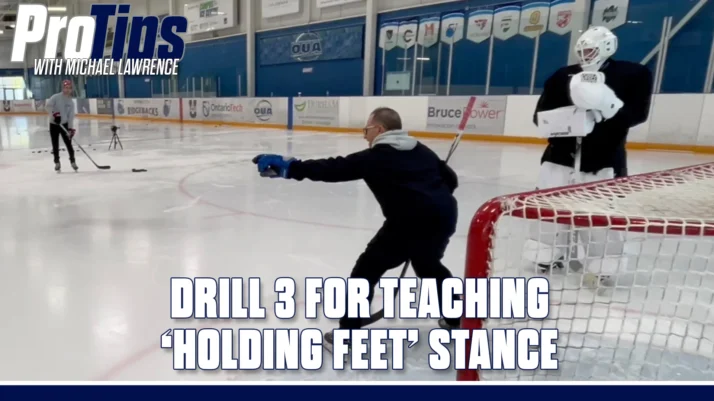 Pro Drills with Michael Lawrence - Drill 3 for Teaching ‘Holding Feet’ Stance Feature