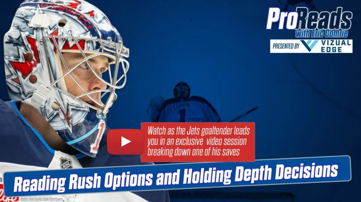 Eric Comrie ProRead 10 - Reading Rush Options and Holding Depth Decisions - Wide